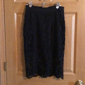 Black skirt